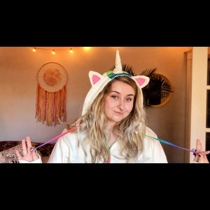 Think Geek Unicorn Hoodie NWT
